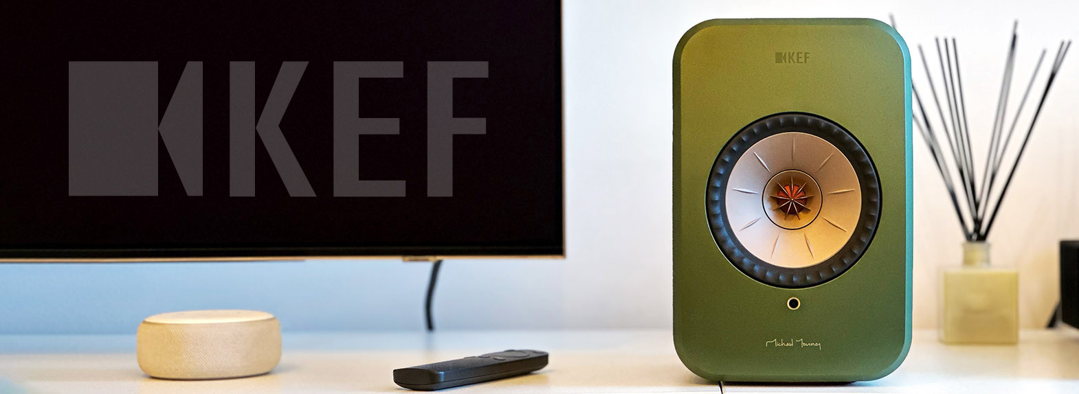 Kef lsx olive store green